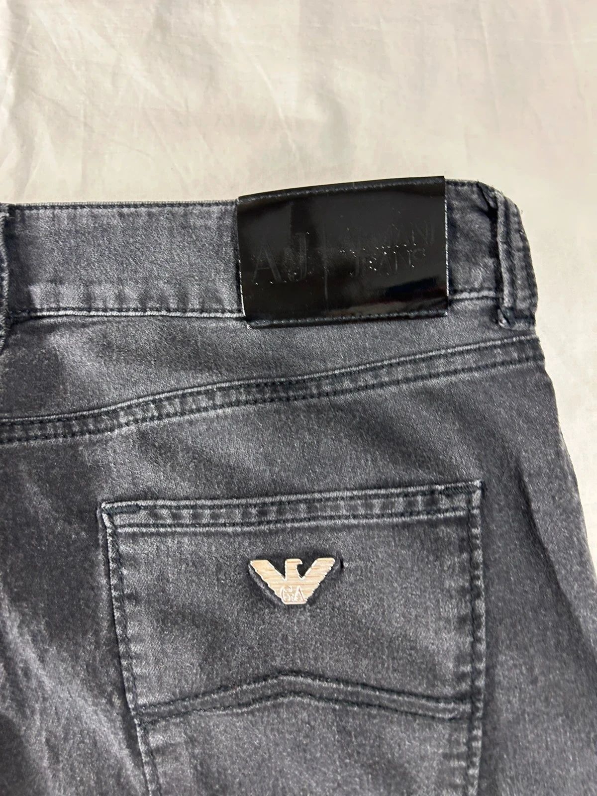 Grijze skinny jean armani jeans maat 32 us – photo 14